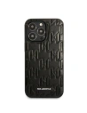 Kup Etui Karl Lagerfeld KLHCP13XMNMP1K Apple iPhone 13 Pro Max kemény tok fekete/black Monogram Plaque - KLD1107 - {ean13} - Sklep Home Screen