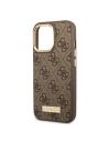 Buy Guess GUHMP13XU4GPRW Apple iPhone 13 Pro Max brown hard case 4G Logo Plate MagSafe - GUE2083 - {ean13} - Home Screen Store Europe