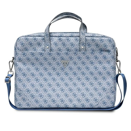 Kup Torba Guess GUCB15P4TB 16 inch albastru/blue Saffiano 4G Hot Stamp Triangle Logo - GUE2084 - {ean13} - Sklep Home Screen