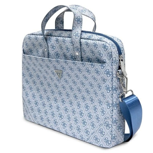 Kup Torba Guess GUCB15P4TB 16 inch albastru/blue Saffiano 4G Hot Stamp Triangle Logo - GUE2084 - {ean13} - Sklep Home Screen