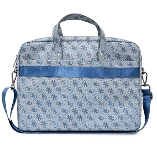 Kup Torba Guess GUCB15P4TB 16 inch albastru/blue Saffiano 4G Hot Stamp Triangle Logo - GUE2084 - {ean13} - Sklep Home Screen