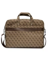Kup Torba Guess GUCB15P4TW 16 palců hnědá/brown Saffiano 4G Hot Stamp Triangle Logo - GUE2087 - {ean13} - Sklep Home Screen