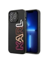 Karl Lagerfeld KLHCP13XPCOBK Apple iPhone 13 Pro Max black hardcase Multipink Brand