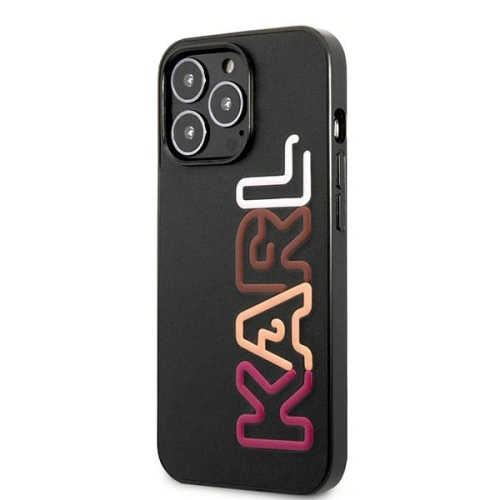Buy Karl Lagerfeld KLHCP13XPCOBK Apple iPhone 13 Pro Max black hardcase Multipink Brand - KLD1108 - {ean13} - Home Screen Store Europe