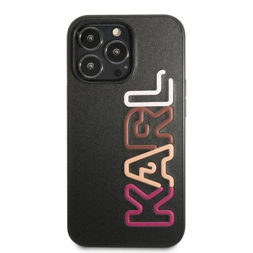 Buy Karl Lagerfeld KLHCP13XPCOBK Apple iPhone 13 Pro Max black hardcase Multipink Brand - KLD1108 - {ean13} - Home Screen Store Europe