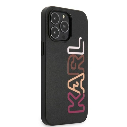 Buy Karl Lagerfeld KLHCP13XPCOBK Apple iPhone 13 Pro Max black hardcase Multipink Brand - KLD1108 - {ean13} - Home Screen Store Europe