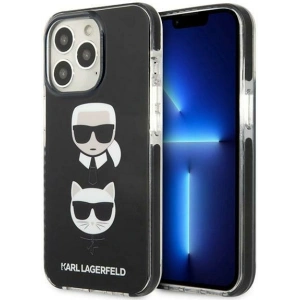 Buy Karl Lagerfeld KLHCP13XTPE2TK Apple iPhone 13 Pro Max hardcase black Karl&Choupette Head - KLD1109 - {ean13} - Home Screen Store Europe