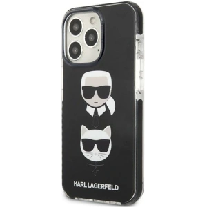 Buy Karl Lagerfeld KLHCP13XTPE2TK Apple iPhone 13 Pro Max hardcase black Karl&Choupette Head - KLD1109 - {ean13} - Home Screen Store Europe