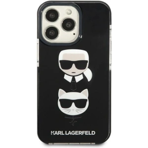 Buy Karl Lagerfeld KLHCP13XTPE2TK Apple iPhone 13 Pro Max hardcase black Karl&Choupette Head - KLD1109 - {ean13} - Home Screen Store Europe