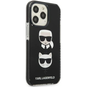 Buy Karl Lagerfeld KLHCP13XTPE2TK Apple iPhone 13 Pro Max hardcase black Karl&Choupette Head - KLD1109 - {ean13} - Home Screen Store Europe