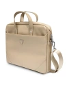 Kup Torba Guess GUCB15PSATLE 16 cali beżowy/beige Saffiano Hot Stamp Triangle Logo - GUE2088 - {ean13} - Sklep Home Screen