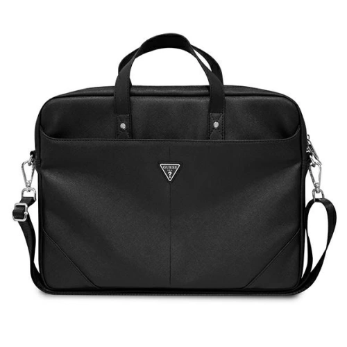Kup Torba Guess GUCB15PSATLK 16 palců černá/black Saffiano Hot Stamp Triangle Logo - GUE2090 - {ean13} - Sklep Home Screen