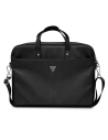 Torba Guess GUCB15PSATLK 16 inch negru/black Saffiano Hot Stamp Triangle Logo