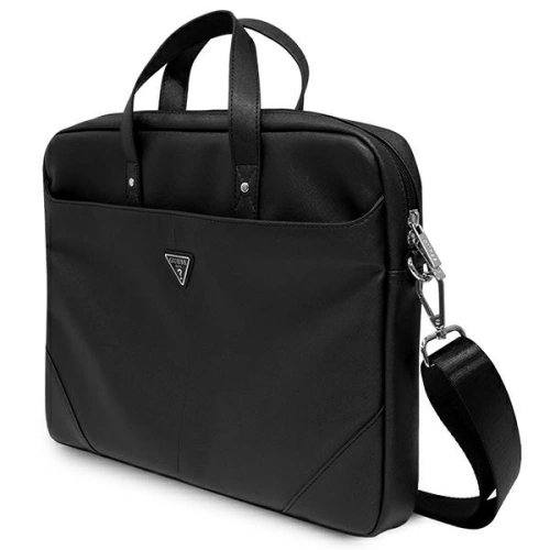 Kup Torba Guess GUCB15PSATLK 16 palců černá/black Saffiano Hot Stamp Triangle Logo - GUE2090 - {ean13} - Sklep Home Screen