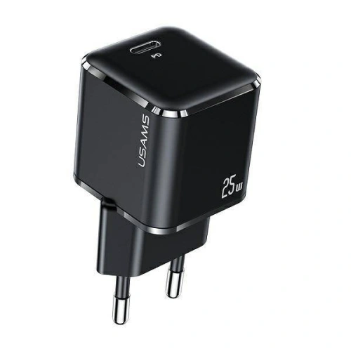 Kup Încărcător de rețea USAMS T42 mini 1xUSB-C 25W Super SI 5V-3A PD3.0 Încărcare rapidă negru/black CC140TC01 - USA533BLK - {ean13} - Sklep Home Screen