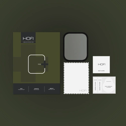 Kup Hibrid üveg Hofi Hybrid Pro+ Amazfit GTS 4 Fekete - HOFI287 - {ean13} - Sklep Home Screen