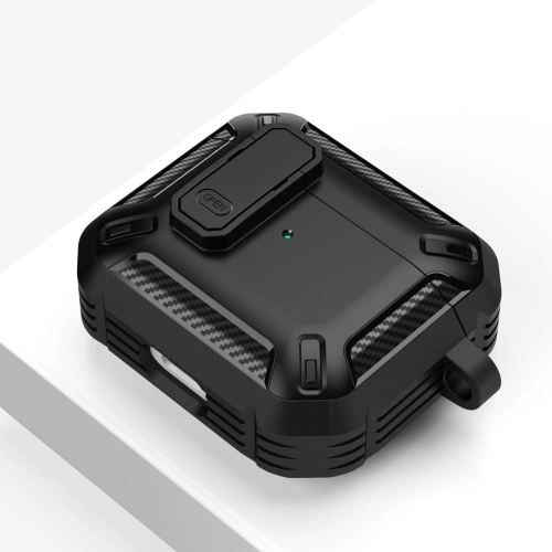 Kup Etui Tech-Protect X-carbo Apple AirPods Pro 2/1 Black - THP1418 - {ean13} - Sklep Home Screen