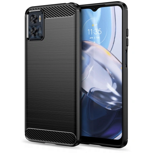 Buy Tech-Protect TPUCarbon Motorola Moto E22/E22i Black - THP1423 - {ean13} - Home Screen Store Europe