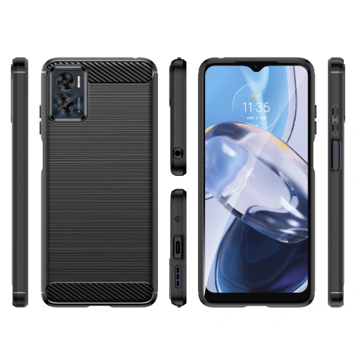 Buy Tech-Protect TPUCarbon Motorola Moto E22/E22i Black - THP1423 - {ean13} - Home Screen Store Europe
