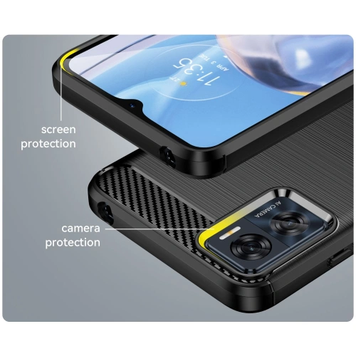 Buy Tech-Protect TPUCarbon Motorola Moto E22/E22i Black - THP1423 - {ean13} - Home Screen Store Europe