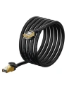 Hálózati kábel Baseus Ethernet RJ45, 10Gbps, 3m (fekete)