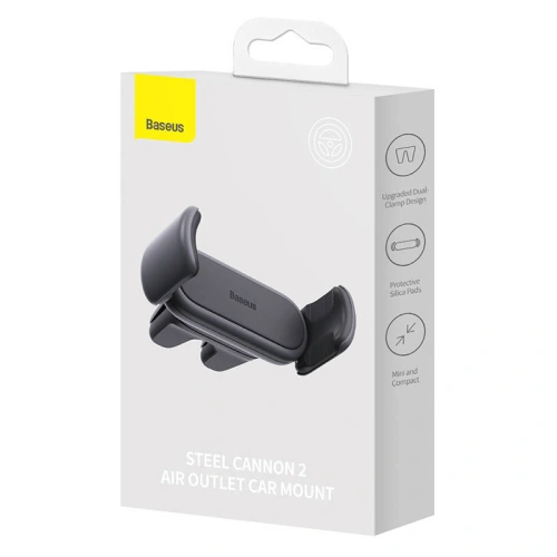 Kup Urmă de fixare pentru mașină pentru grilă Baseus Steel Cannon 2 (negru) - BSU3579 - {ean13} - Sklep Home Screen