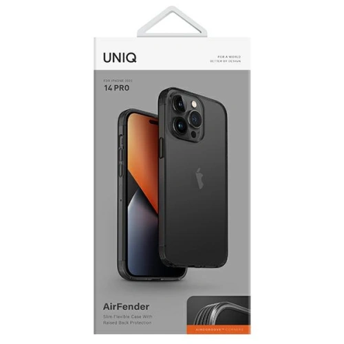 Kup Etui UNIQ Air Fender Apple iPhone 14 Pro šedé/šedě kouřové tónové - UNIQ652 - {ean13} - Sklep Home Screen