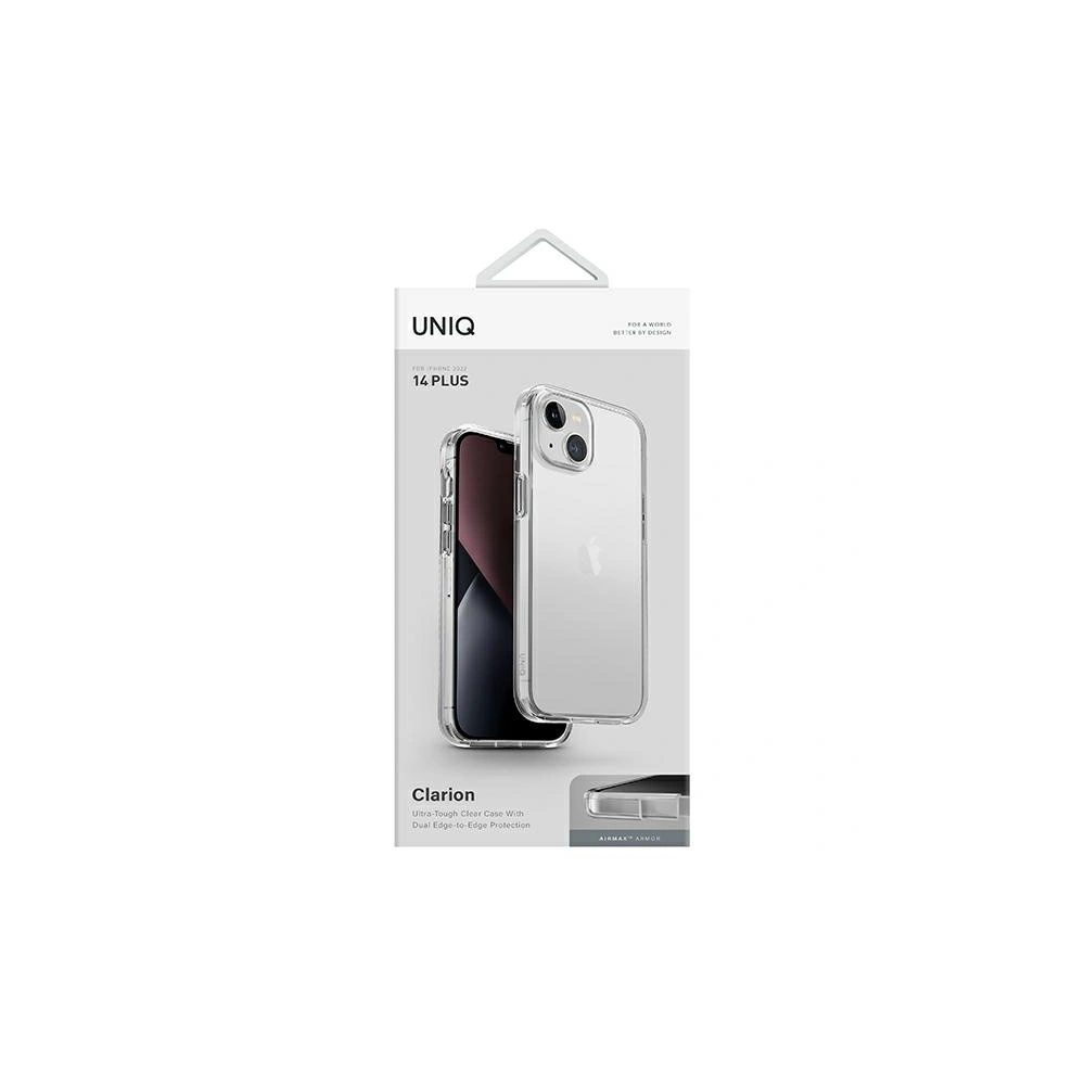 Etui UNIQ Clarion Apple iPhone 14 Plus / 15 Plus przeźroczysty/ lucent clear