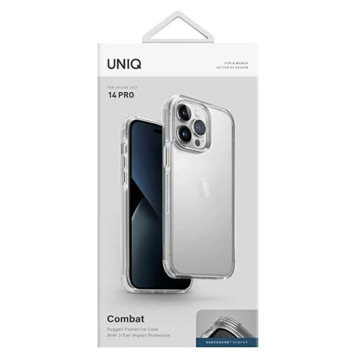 Kup Etui UNIQ Combat Apple iPhone 14 Pro průhledný/ crystal clear - UNIQ666 - {ean13} - Sklep Home Screen