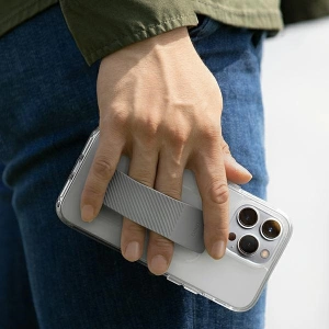 Etui UNIQ Heldro Mount Apple iPhone 14 Plus / 15 Plus przeźroczysty/lucent clear