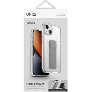 Etui UNIQ Heldro Mount Apple iPhone 14 Plus / 15 Plus przeźroczysty/lucent clear