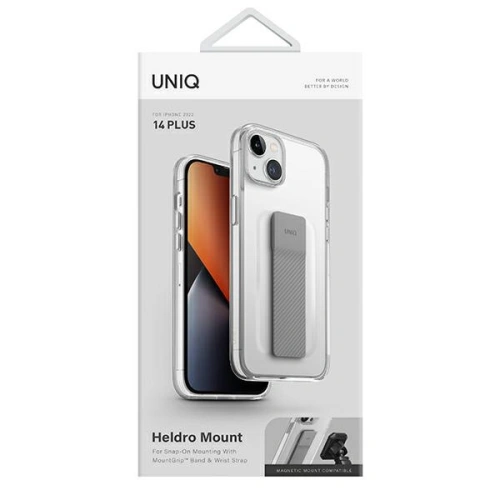 Kup Case UNIQ Heldro Mount für Apple iPhone 14 Plus / 15 Plus transparent/lucent clear - UNIQ673 - {ean13} - Sklep Home Screen
