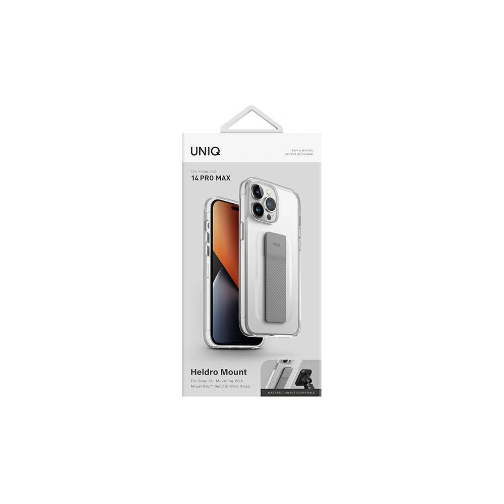 Etui UNIQ Heldro Mount Apple iPhone 14 Pro Max przeźroczysty/lucent clear
