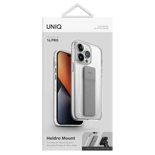 Kup Etui UNIQ Heldro Mount Apple iPhone 14 Pro průhledný/lucent clear - UNIQ676 - {ean13} - Sklep Home Screen