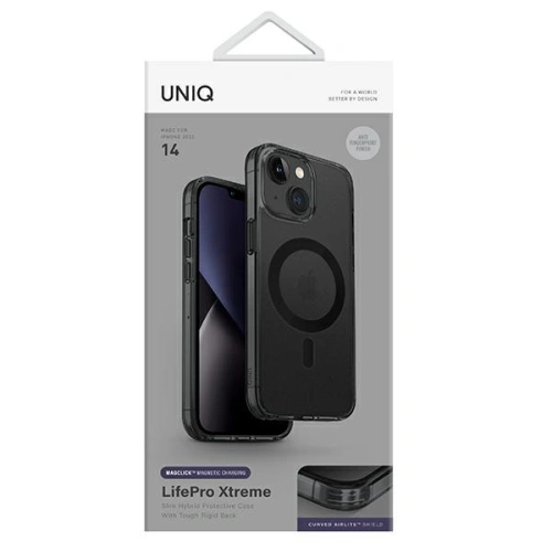 Kup Etui UNIQ LifePro Xtreme Apple iPhone 14 Magclick Charging fekete/füstös matt - UNIQ678 - {ean13} - Sklep Home Screen