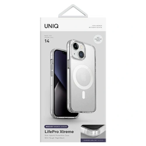 Kup Etui UNIQ LifePro Xtreme Apple iPhone 14 Magclick Charging przeźroczysty/frost clear - UNIQ679 - {ean13} - Sklep Home Screen