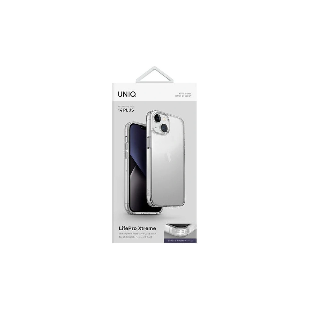 Etui UNIQ LifePro Xtreme Apple iPhone 14 Plus / 15 Plus przeźroczysty/crystal clear