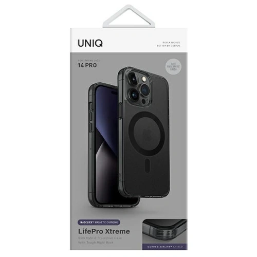 Kup Etui UNIQ LifePro Xtreme Apple iPhone 14 Pro Magclick Charging szary/frost smoke - UNIQ685 - {ean13} - Sklep Home Screen