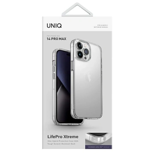 Kup Etui UNIQ LifePro Xtreme Apple iPhone 14 Pro Max průhledný/crystal clear - UNIQ688 - {ean13} - Sklep Home Screen