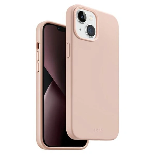 Kup Etui UNIQ Lino Hue Apple iPhone 14 Magclick Charging roz/roz pal. - UNIQ690 - {ean13} - Sklep Home Screen