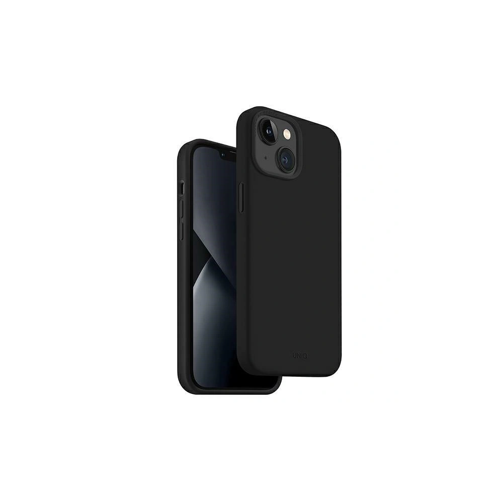 Etui UNIQ Lino Apple iPhone 14 Plus / 15 Plus czarny/midnight black