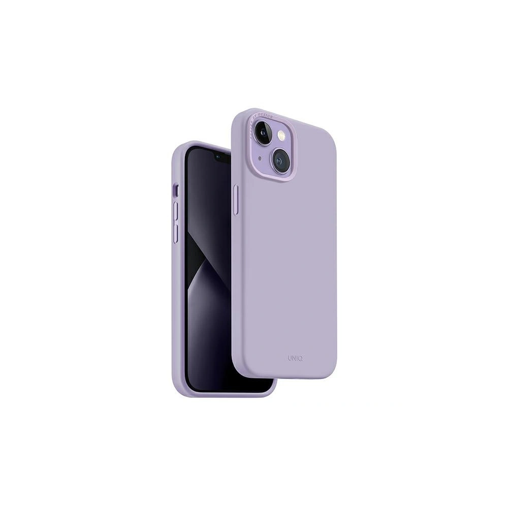 Etui UNIQ Lino Apple iPhone 14 Plus / 15 Plus lilak/lilac lavender