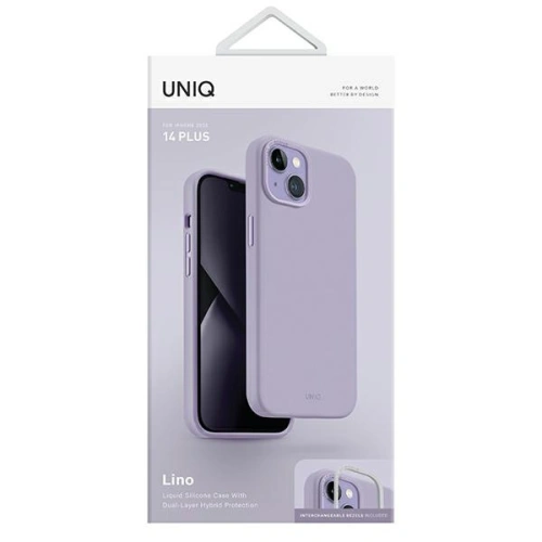 Buy UNIQ Lino Apple iPhone 14 Plus / 15 Plus lilac lavender - UNIQ703 - {ean13} - Home Screen Store Europe