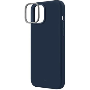 Etui UNIQ Lino Apple iPhone 14 Plus / 15 Plus niebieski/marine blue