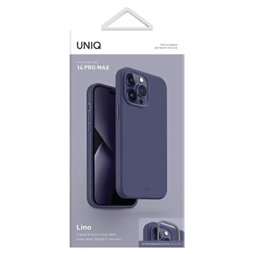 Kup Etui UNIQ Lino Apple iPhone 14 Pro Max purpurová/fialová fíková - UNIQ710 - {ean13} - Sklep Home Screen