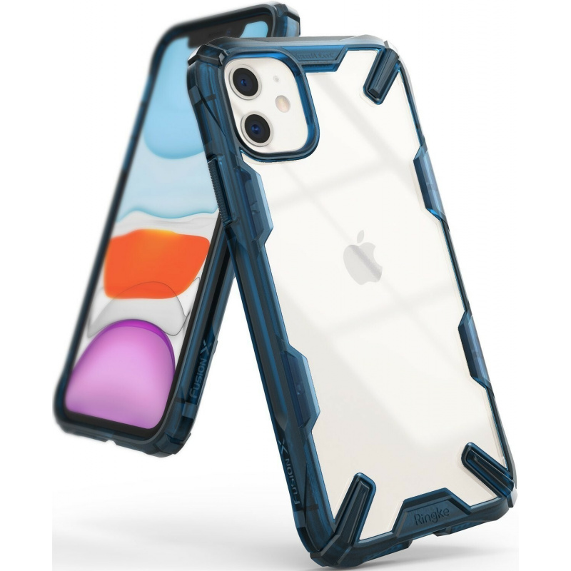 Buy Ringke Fusion-X Apple iPhone 11 Space Blue - 8809688891083 - RGK1012BLU - Homescreen.pl