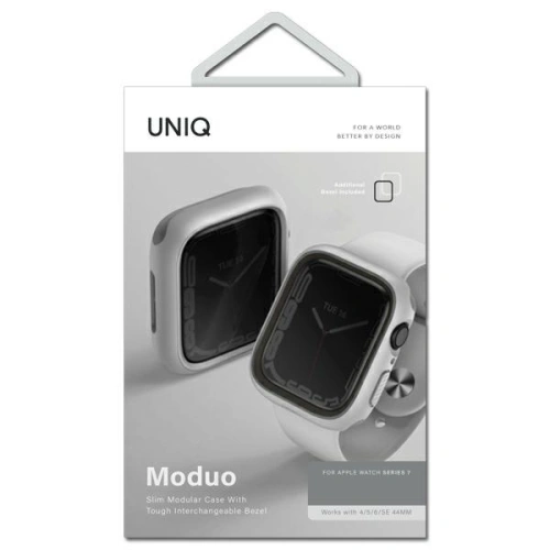 Buy Case UNIQ Moduo Apple Watch Series 4/5/6/7/8/SE 40/41mm chalk-stone grey - UNIQ713 - {ean13} - Home Screen Store Europe