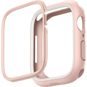 Etui UNIQ Moduo Apple Watch Series 4/5/6/7/8/SE 40/41mm rózsaszín-fehér/blush-white