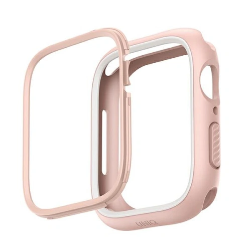 Kup Etui UNIQ Moduo Apple Watch 4/5/6/7/8/9/SE 44/45mm różowy-biały/blush-white - UNIQ718 - {ean13} - Sklep Home Screen