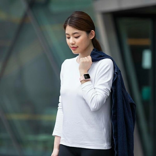 Kup Etui UNIQ Moduo Apple Watch 4/5/6/7/8/9/SE 44/45mm růžový-bílý/blush-white - UNIQ718 - {ean13} - Sklep Home Screen